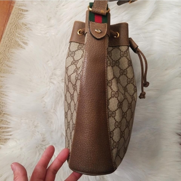 Authentic Vintage Ophidia Gucci Shoulder Bucket - Picture 5 of 10